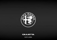 Alfa Romeo Giulietta - Navod k obsluze CZ 2019 